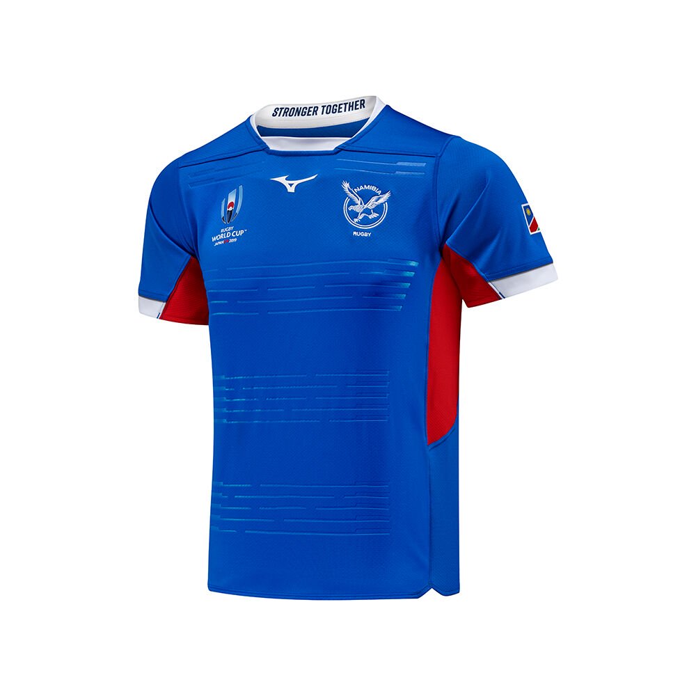 Mizuno Women's Jersey Royal Namibia RWC Home Apparel - R2HA9A6122